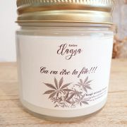 texte petite bougie cannabis
